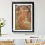 The Dance by Alphonse Mucha - Picture Frame Painting on MDF-62781405-62781402