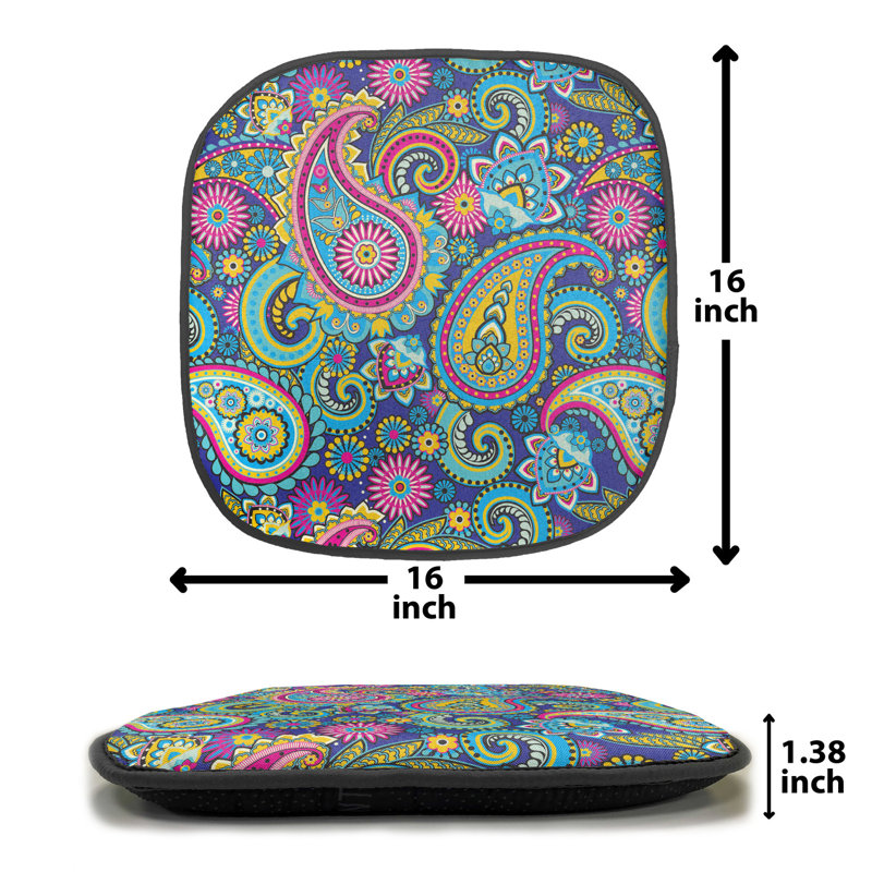 Outdoor 1.38'' Dining Chair Seat Cushion