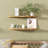 Zuzia 2 Piece Free Form Cedar Solid Wood Floating Shelf-628561293