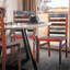 Chaise d'appoint en bois massif Lara