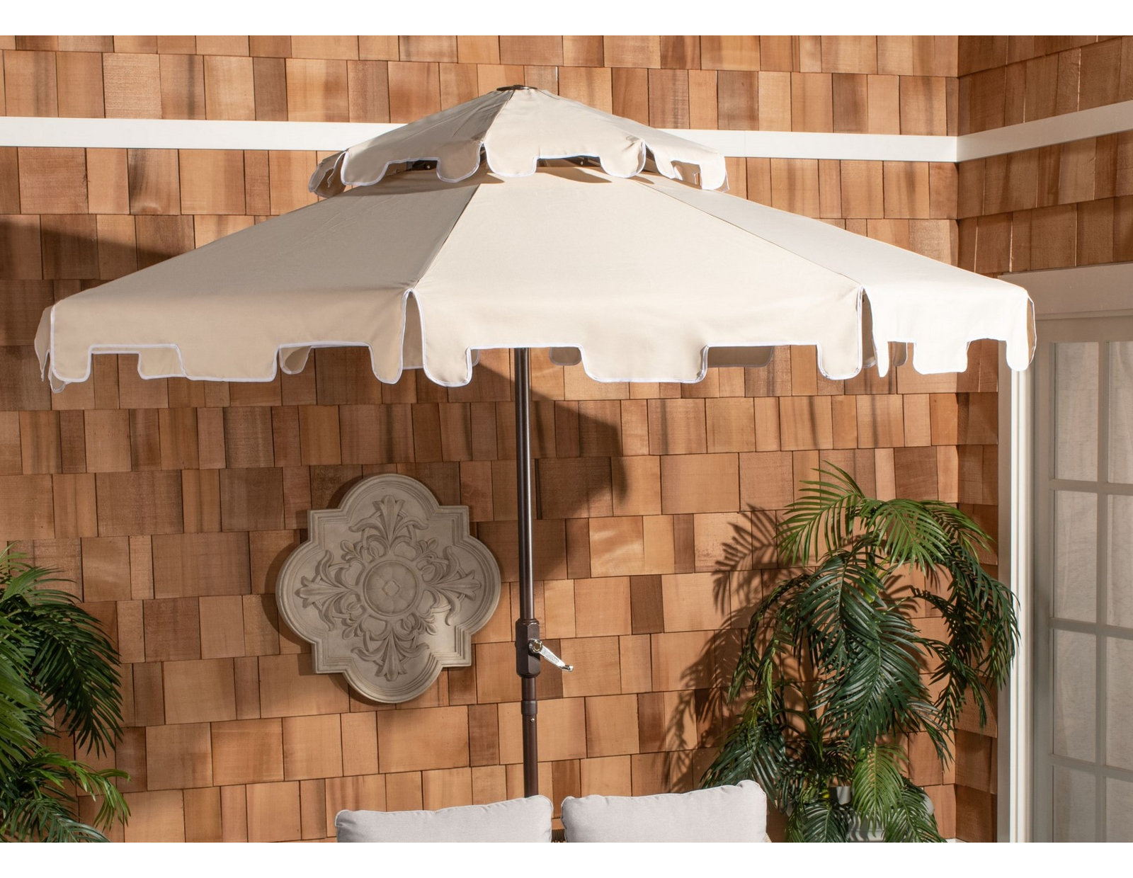 Towerside 101.18'' Outdoor Umbrella, Beige