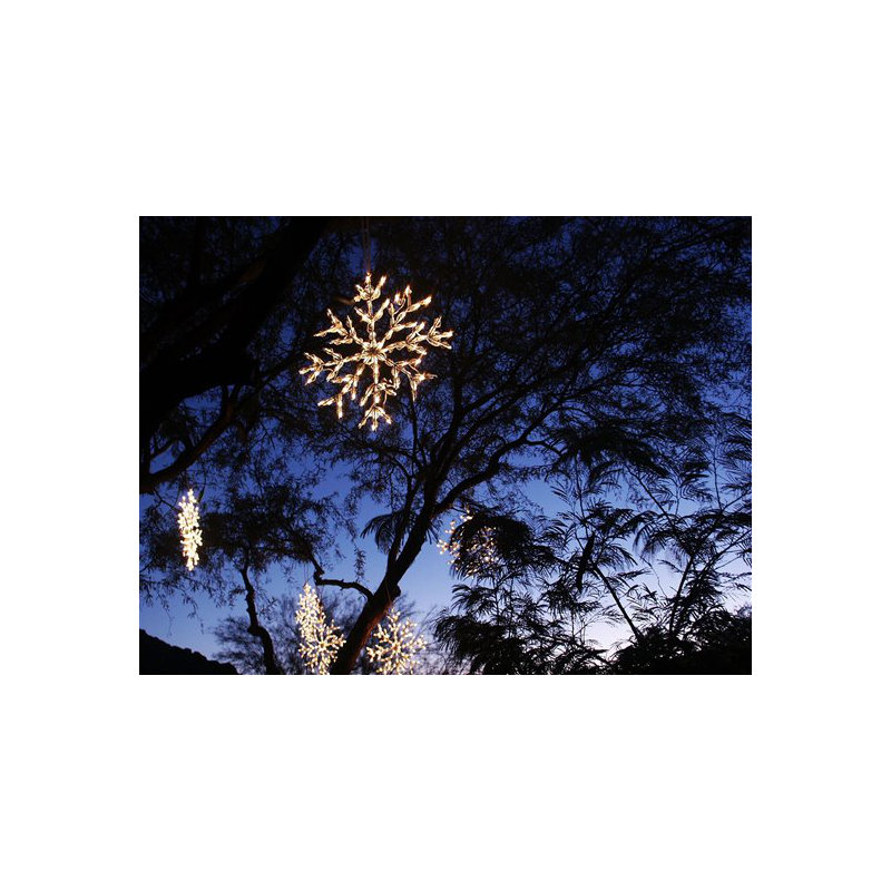 Figurine lumineuse flocon de neige