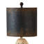Ensemble de lampe de table crème patinée 22" Léa