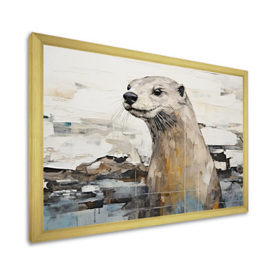 «Otter Playfulness Magic» sur toile