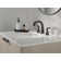 Broadmoor Widespread Pull Out Sprayer Bathroom Faucet, 2-handle Bathroom Sink Faucet with Drain