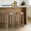 Tabouret de bar et de comptoir Derrek