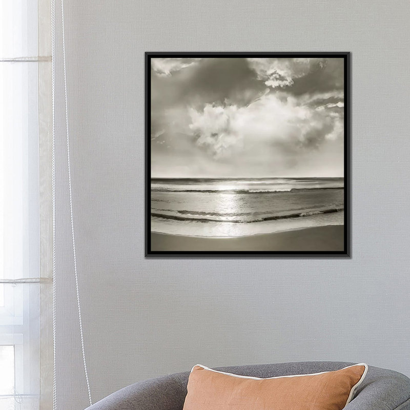« infinity », reproduction de photo sur toile, H 37 po x l 37 po x P 1,5 po, Toile avec cadre noir, Pas de tapis