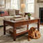 Four Leg Coffee Table with Storage