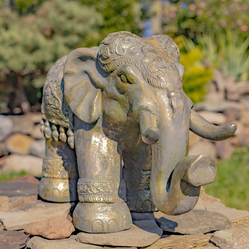 Statue de jardin Meridth Eleohant