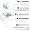 36 po. Meuble-lavabo blanc 36 po, espace de travail Scratch Ample Toit pour meuble-lavabo 36 po, conformité, résistance aux dommages, espace de rangement