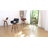 Modern Faux Leather Upholstered Swivel Stools-1305084208-1305084204