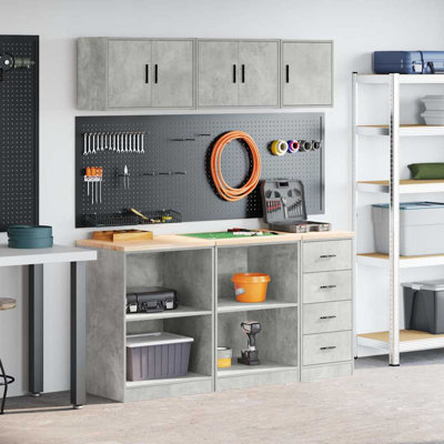 6 Piece Garage Cabinet Part Or Accessory