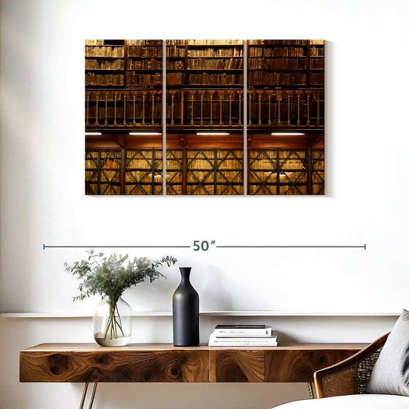Lilie Library, 24" H x 38" W