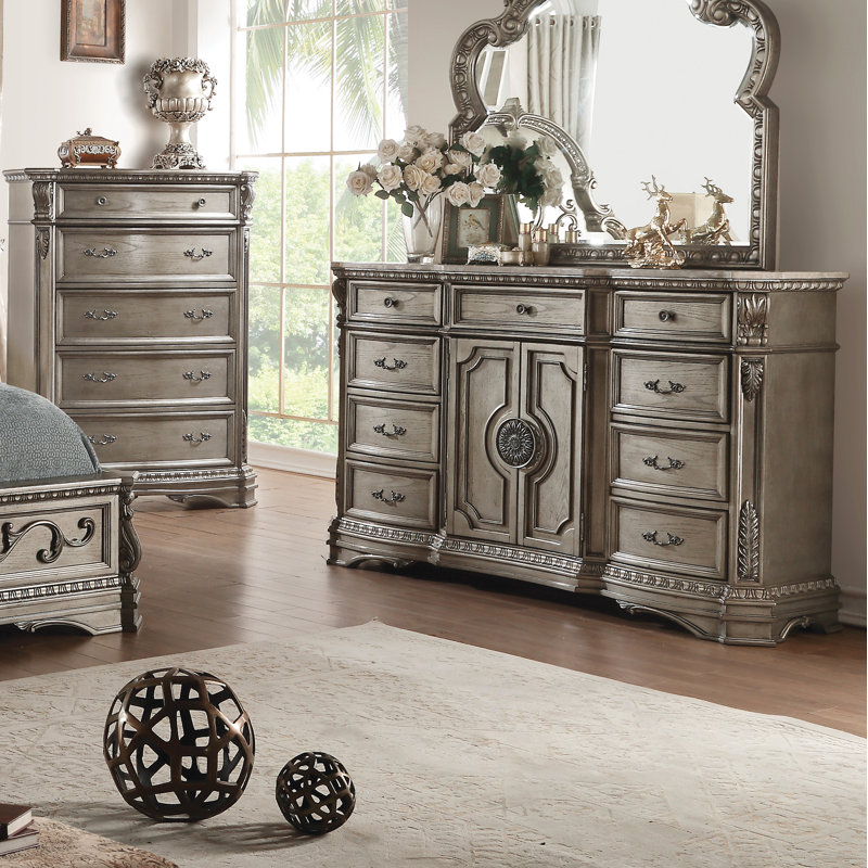 Commode combinée 9 tiroirs Scheller