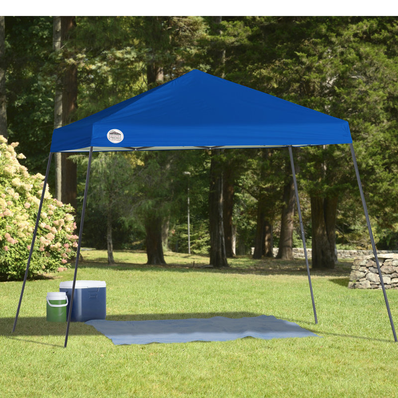 Shade Tech 10 Ft. W x 10 Ft. D Steel Pop-Up Canopy, Blue