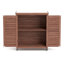Armoire de rangement avec plateau en métal, poste de travail de jardin-908624202