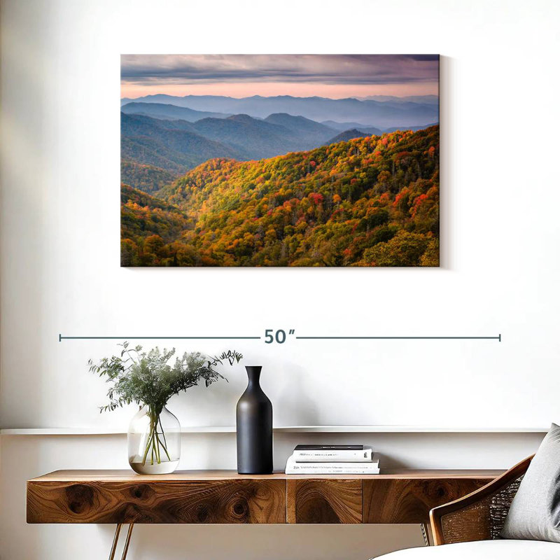 Forêt du parc national du Tennessee, H 24 po x l 36 po