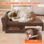 Tucker Murphy Pet™ Pet Sofa, Dog Couch for Large-Sized Dogs and Cats-1720250910