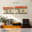 «Life Is A Beautiful Ride Quote», reproduction d'art sur toile-92761180