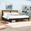 Lit plateforme en bois avec deux tiroirs-493736679-493736697