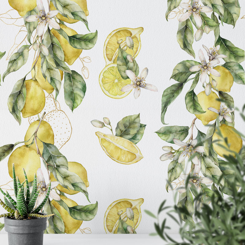 Blauvelt Amalfi Coast Lemon Tree Wallpaper