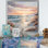 «Beach Sunset Charm In Winter II», reproduction sur toile