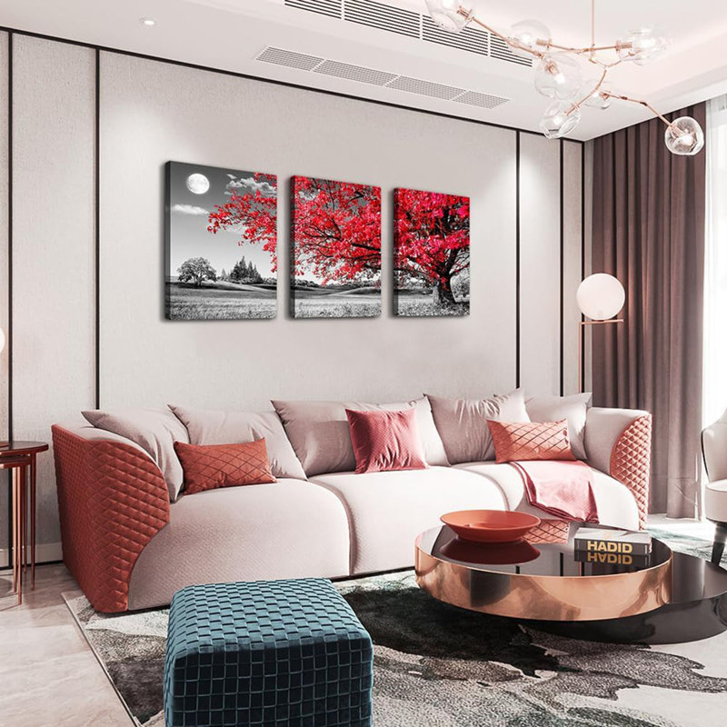3 Piece Wrapped Canvas Set