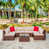 Brown Frame/Beige Cushion