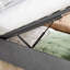 Ottone Grey Upholstered End-Lift Ottoman Storage Bed-1107295622
