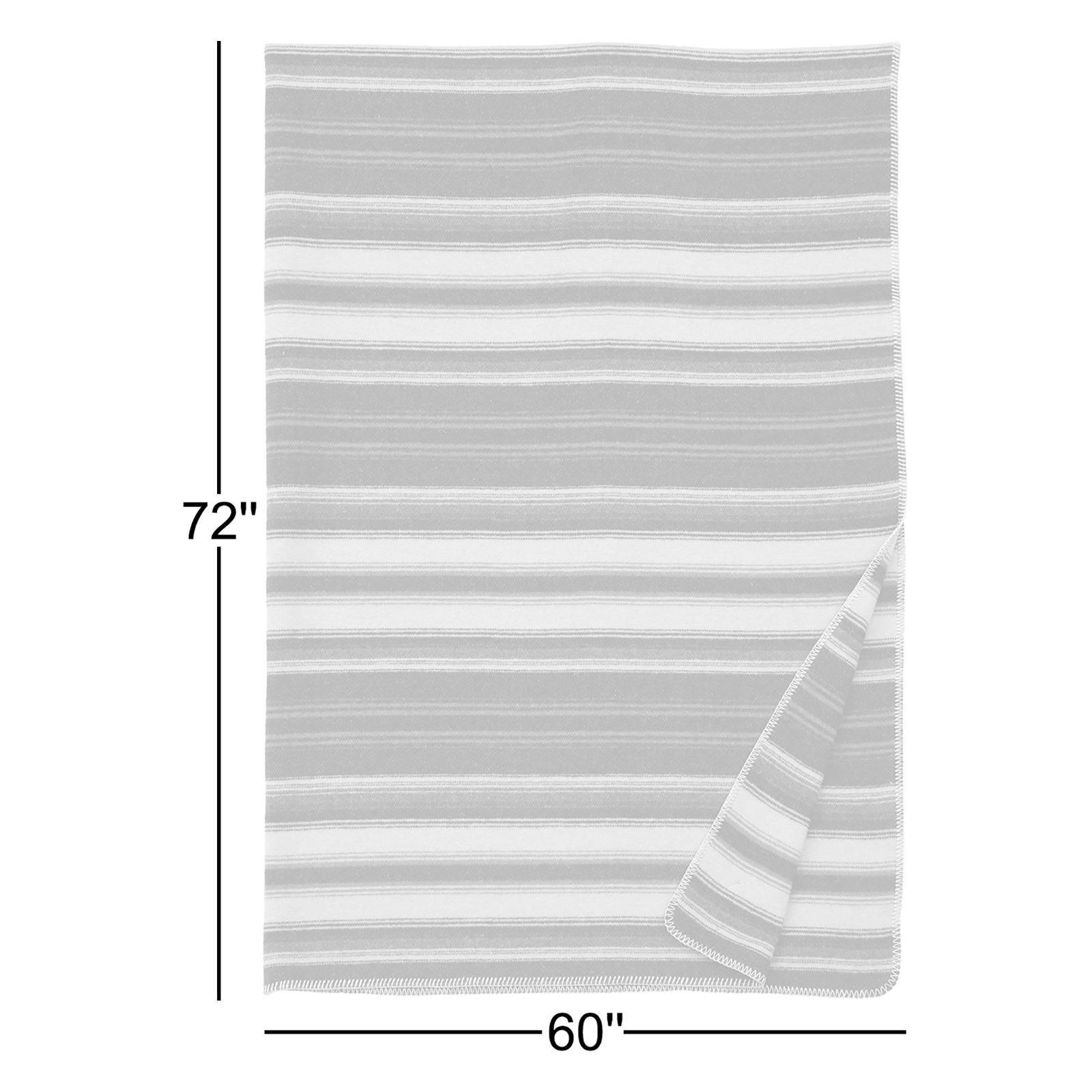 Wooded River Cadillac Ranch Wool Throw Blanket