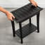 19"W Solid Wood Shower Bench-1679569047