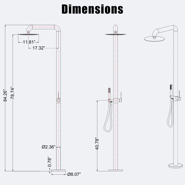 Dimensions du produit