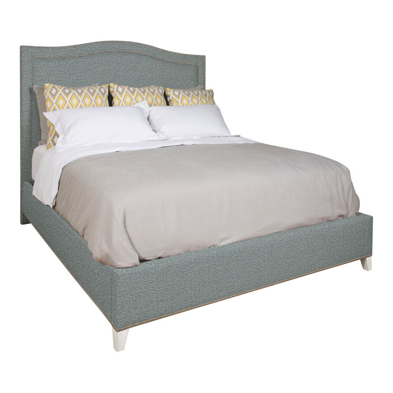 Caroline/Casey Upholstered Bed, Havana, Tarbee Pebble, King