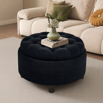Table basse avec repose-pieds et rangement Modern