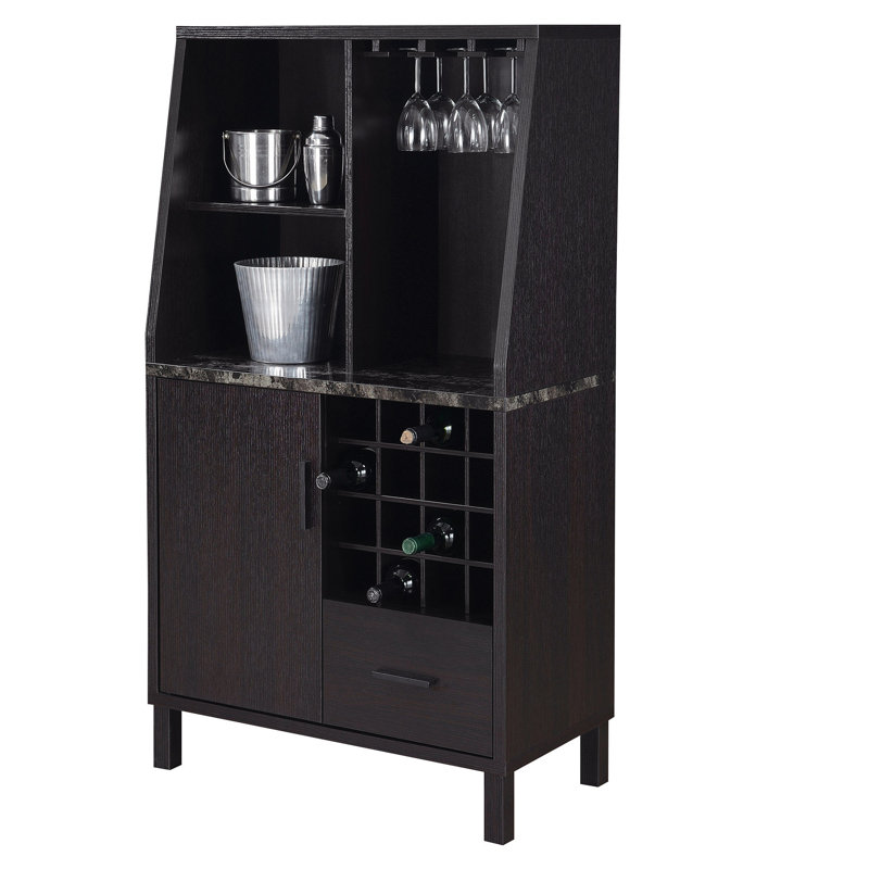 Bar avec rangement pour le vin Carbrey