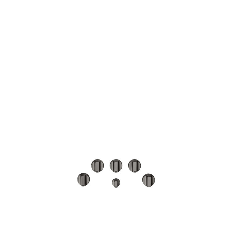 Cooktop Knob, Brushed Black