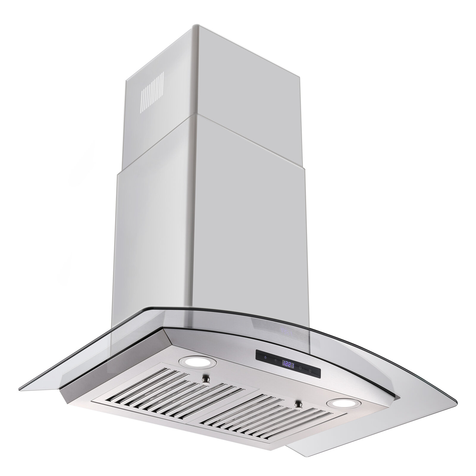 Tieasy Wall Mounted Range Hood 30 inch Touch Control Vents for