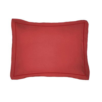 400TC Luxurious Single Embroidery Sateen Cotton Pillow Sham