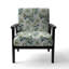 Fauteuil rembourré d'appoint tropical D-237066021