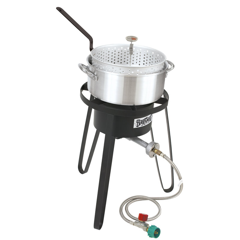 Bayou Classic Single Burner High Pressure Propane Deep Fryer