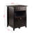 Rossford 2-Drawer Home Office File Cabinet in Coffee Finish, 30.98" H X 24.02" W X 19.6" D