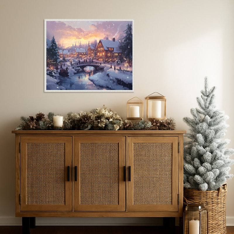 Reproduction d'art sur toile encadrée