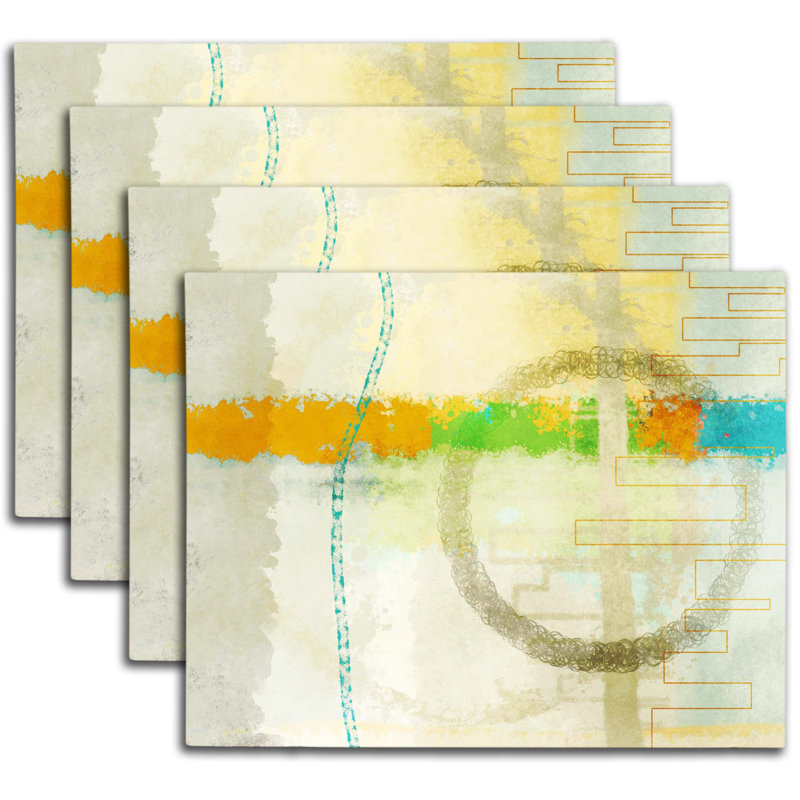 Polyester Abstract Placemat