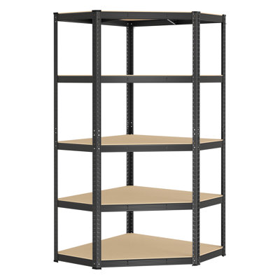 Alandis Metal Height -Adjustable Shelving Unit