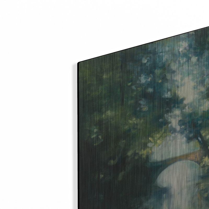 Art mural en métal Winston Porter «Peek A Boo» par Julia Purinton, H 24 po x l 24 po