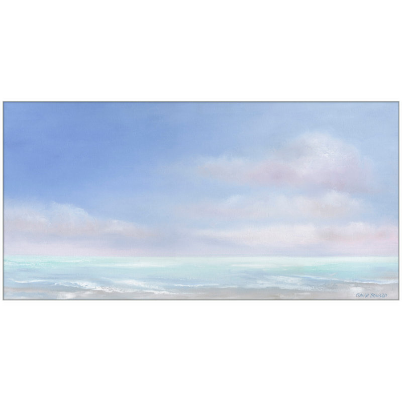 Beach Hues Painting by Lillian August