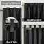 Rideaux isolants et isolants en velours de luxe. Pièce obscurcissant 75% à 95% avec passe-tringle à onglets pour salon (ensemble de 2)-1818531095-1813111090