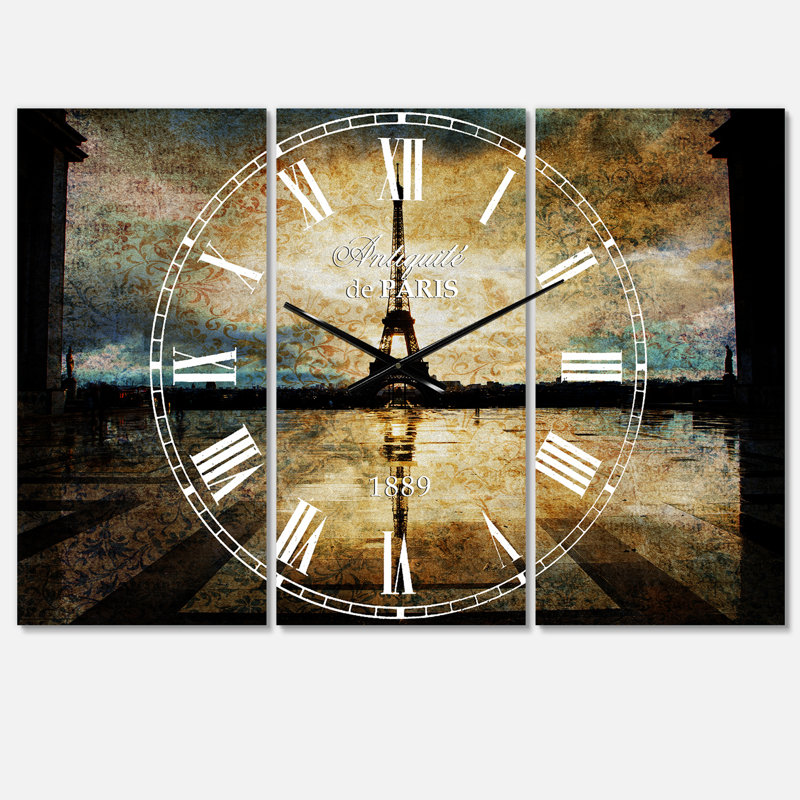 Très grande horloge murale Swigart