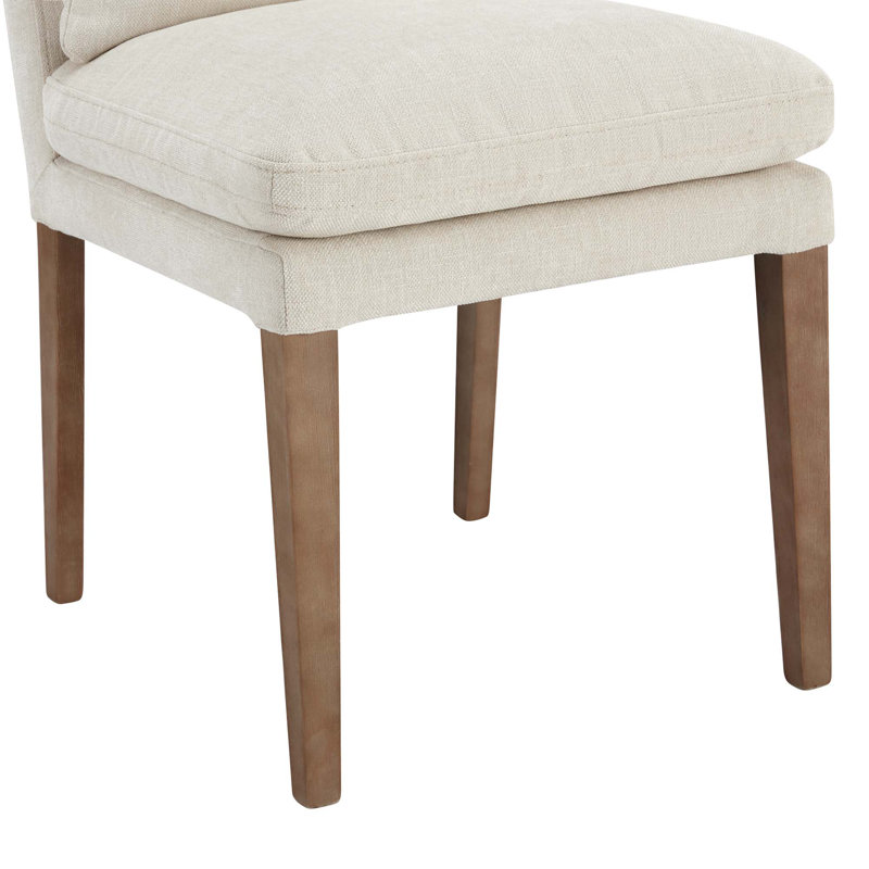Chaise d'appoint Brinley, Chenille de lin Milo