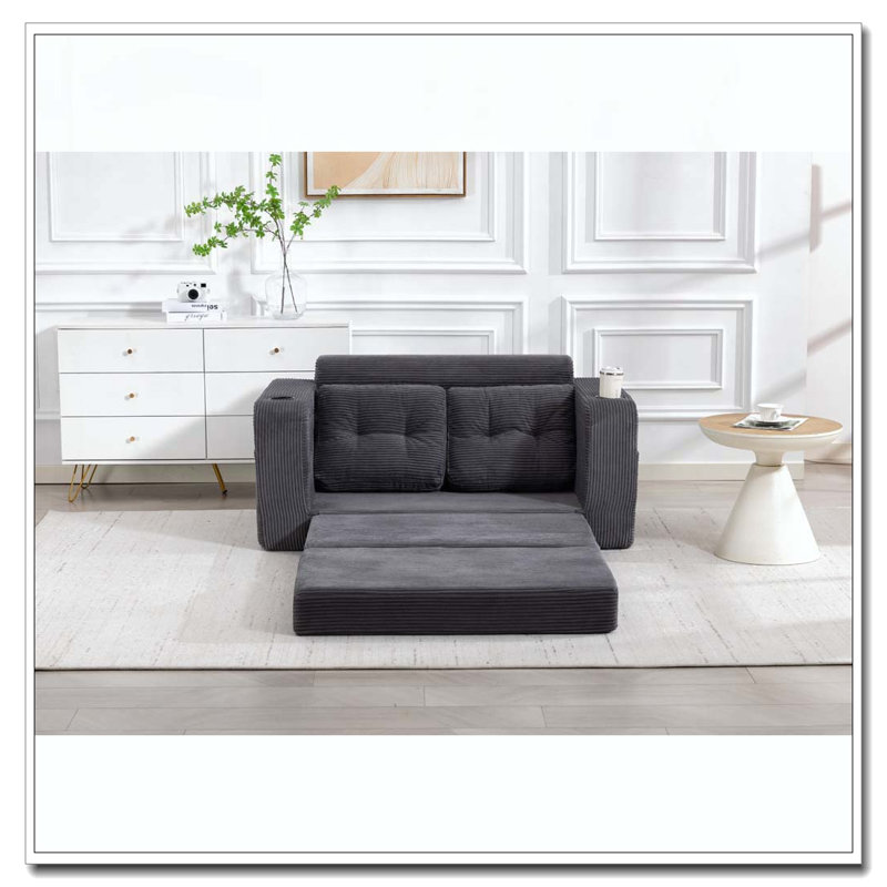 Canapé convertible, Gray